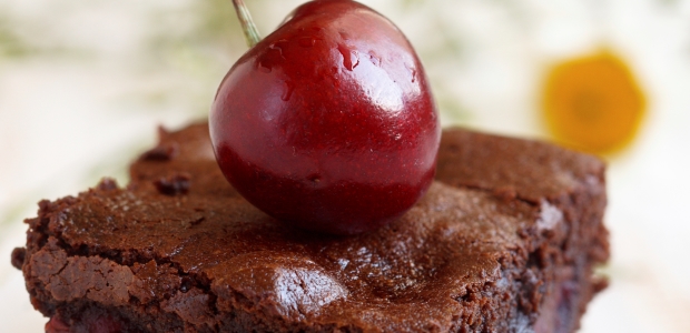 Baked Chicago's 10 Most Popular Chocolate Desserts Ever - cherry cabernet brownies