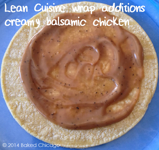 Lean Cuisine Wrap Additions Creamy Balsamic Chicken 1