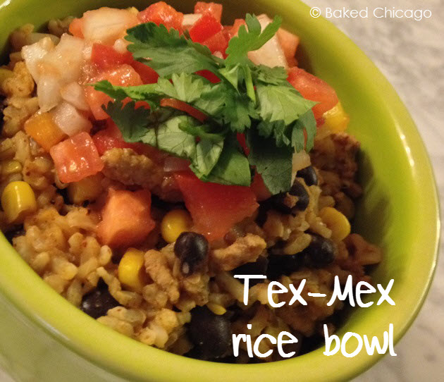 tex-mex rice bowl