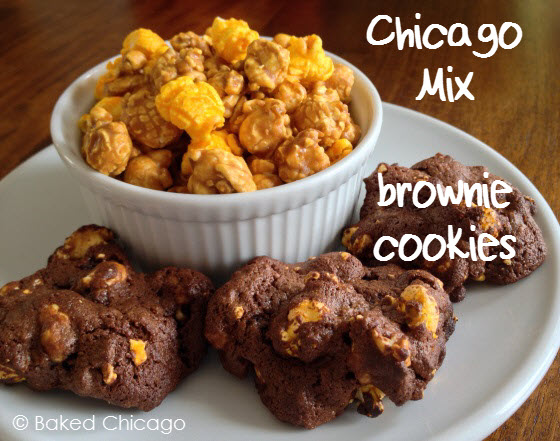 Chicago Mix brownie cookies
