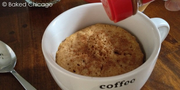 Mug Cinnamon Coffee Cake with Coffee-mate Extra Sweet & Creamy