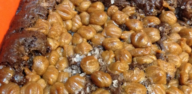 Baked Chicago's 10 Most Popular Chocolate Desserts Ever - salted caramel and pretzel brownies