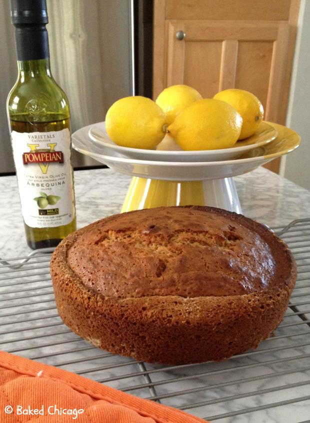 Heavenly HALO Olive Oil Cake Recipe #PompeianVarietals #ad