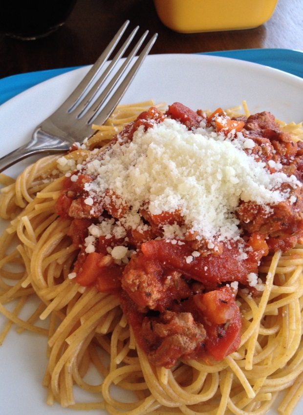 bolognese spaghetti sauce