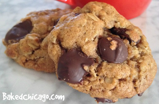 Jazzy Oatmeal-Chocolate Chip Cookies