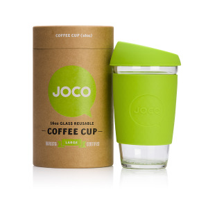 JOCO glass reusable coffee cup
